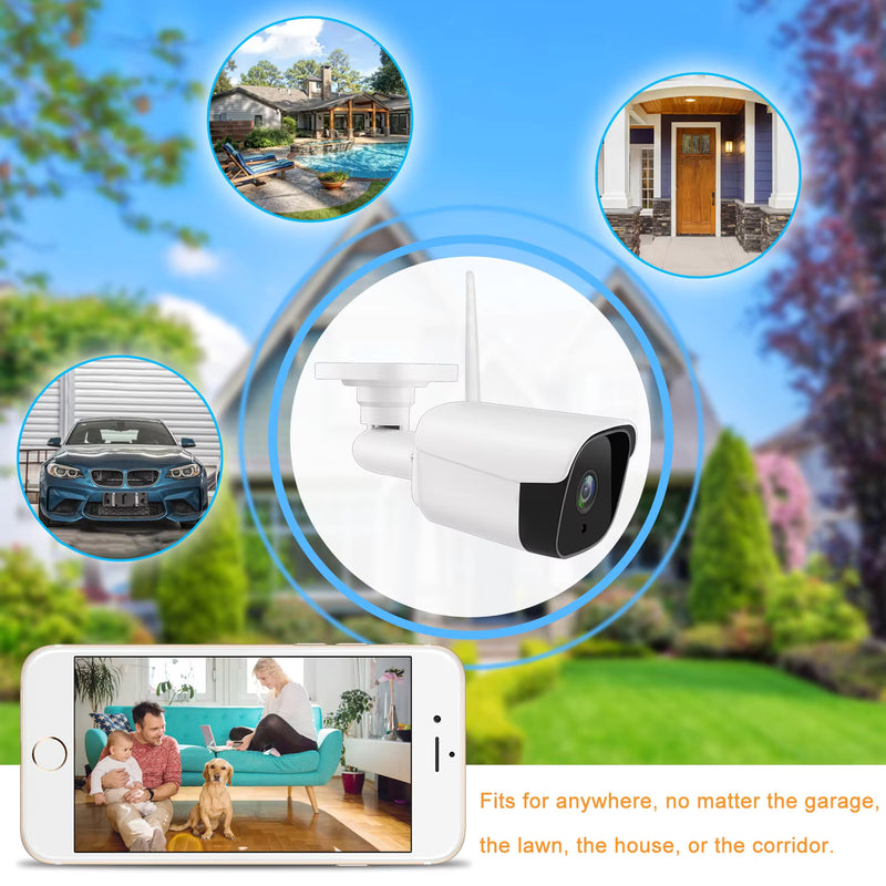 Chargez l&#39;image dans la visionneuse de la galerie, [CA204] IPC360 2MP 1080P HD Wireless WIFI IP66 Outdoor Camera
