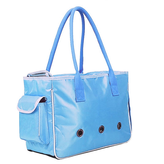 DODOPET TV-524 Portable Pet Handbag Shoulder Bag for Cat / Dog and Other Pets / Can Be Totally Enclosed Large, Size:51*34.5*21.5cm, Size: L Blue - Polar Tech Australia