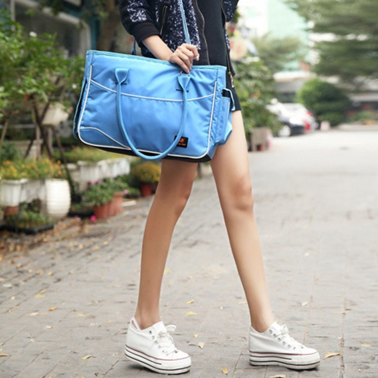 Load image into Gallery viewer, DODOPET TV-524 Portable Pet Handbag Shoulder Bag for Cat / Dog and Other Pets / Can Be Totally Enclosed Large, Size:51*34.5*21.5cm, Size: L Blue - Polar Tech Australia
