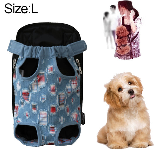 Front Pet Carrier Dog Backpack Bag, Size：L, Size：L - Polar Tech Australia