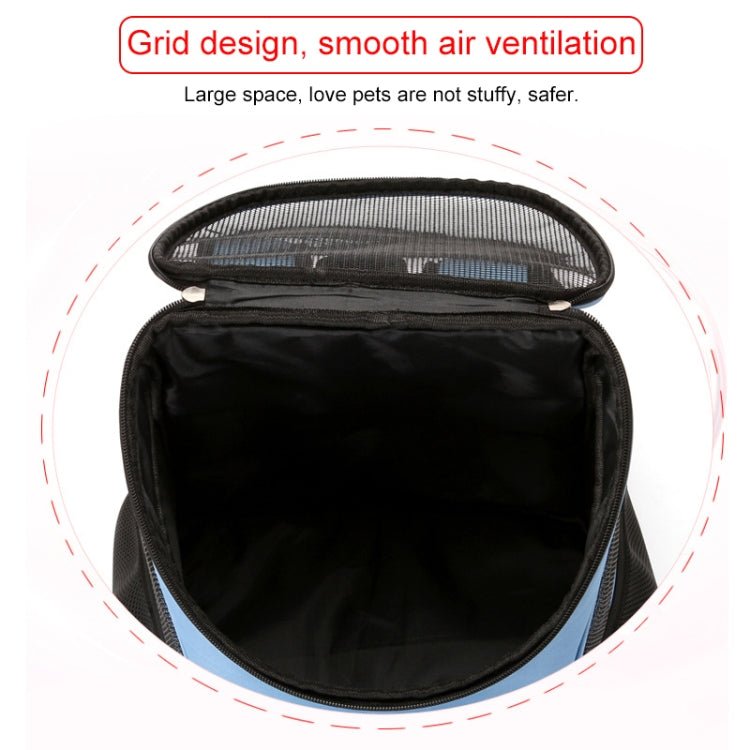 Load image into Gallery viewer, Portable Folding Nylon Breathable Pet Carrier Backpack, Size: 45 x 36 x 31cm, Size: 45 x 36 x 31cm Black, Size: 45 x 36 x 31cm Coffee, Size: 45 x 36 x 31cm Blue, Size: 45 x 36 x 31cm Red - Polar Tech Australia
