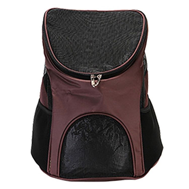 Load image into Gallery viewer, Portable Folding Nylon Breathable Pet Carrier Backpack, Size: 45 x 36 x 31cm, Size: 45 x 36 x 31cm Black, Size: 45 x 36 x 31cm Coffee, Size: 45 x 36 x 31cm Blue, Size: 45 x 36 x 31cm Red - Polar Tech Australia
