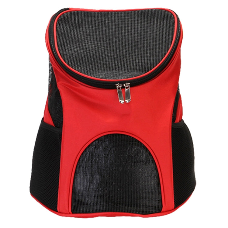 Load image into Gallery viewer, Portable Folding Nylon Breathable Pet Carrier Backpack, Size: 45 x 36 x 31cm, Size: 45 x 36 x 31cm Black, Size: 45 x 36 x 31cm Coffee, Size: 45 x 36 x 31cm Blue, Size: 45 x 36 x 31cm Red - Polar Tech Australia
