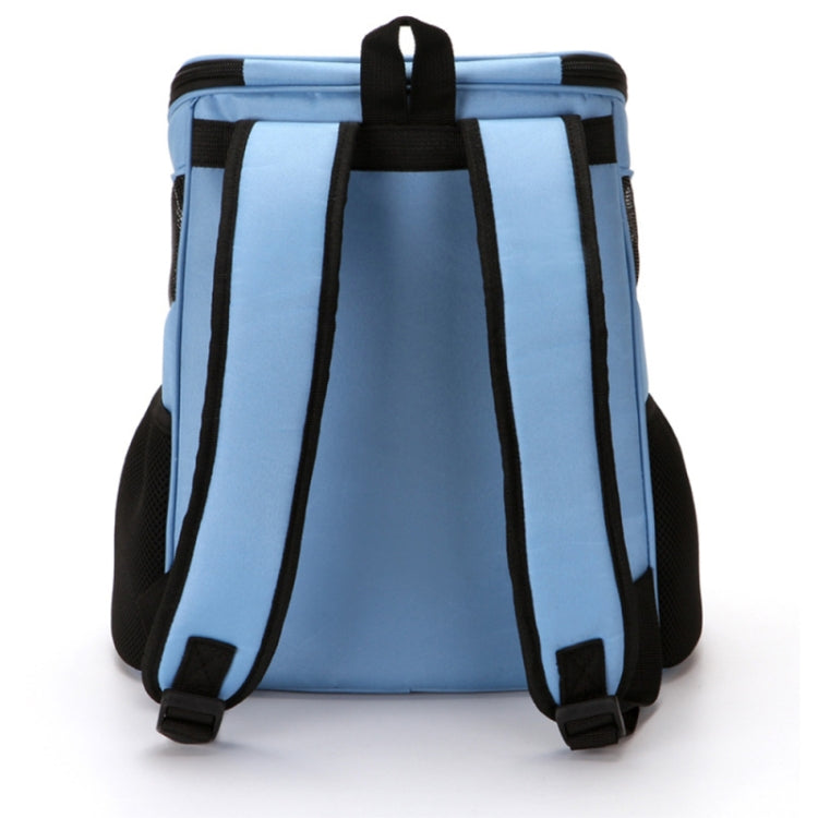 Load image into Gallery viewer, Portable Folding Nylon Breathable Pet Carrier Backpack, Size: 33 x 30 x 24cm, Size: 33 x 30 x 24cm Black, Size: 33 x 30 x 24cm Coffee, Size: 33 x 30 x 24cm Blue, Size: 33 x 30 x 24cm Red - Polar Tech Australia
