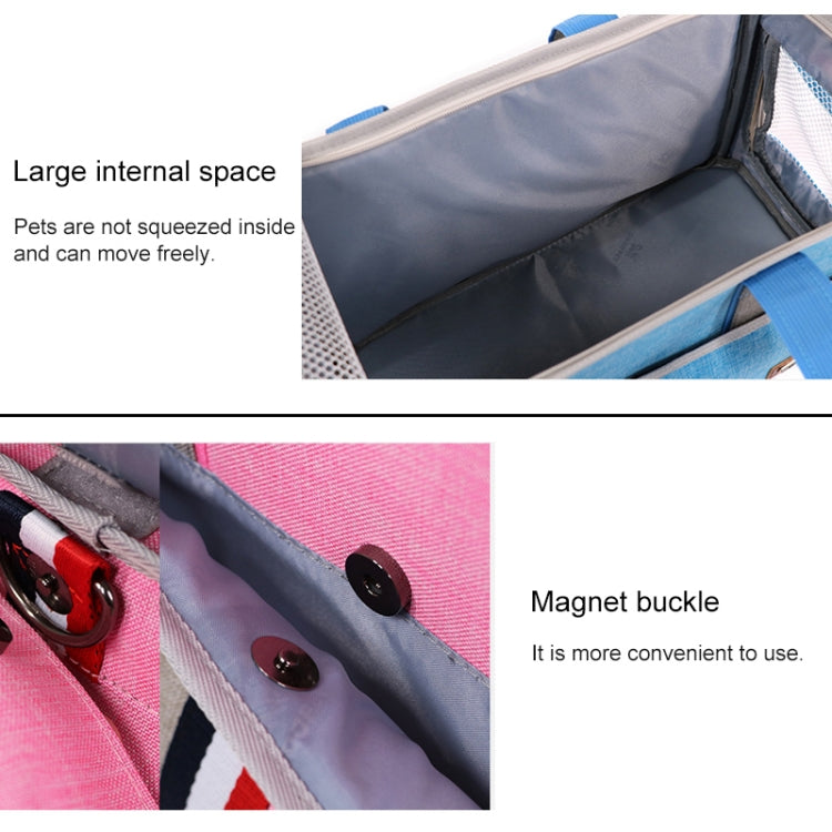 Load image into Gallery viewer, DODOPET Outdoor Portable Oxford Cloth Cat Dog Pet Carrier Bag Handbag Shoulder Bag, Size: 43 x 19 x 26cm, Size: 43 x 19 x 26cm - Polar Tech Australia
