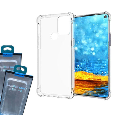 HTC Desire 20 Plus AirPillow Cushion Clear Transparent Back Cover Case - Polar Tech Australia