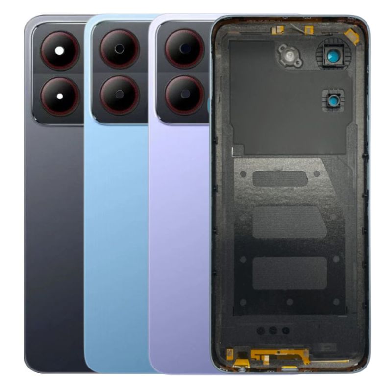 Chargez l&#39;image dans la visionneuse de la galerie, [With Camera Lens] ZTE Blade A54 Back Rear Battery Cover Housing Frame - Polar Tech Australia
