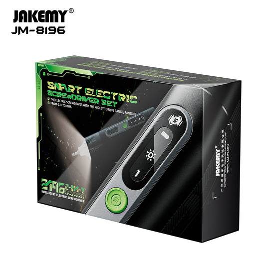 [JM-8196] Jakemy 35 in 1 All-in-One Smart Dual Dynamics Precision Electric Screwdriver set - Polar Tech Australia
