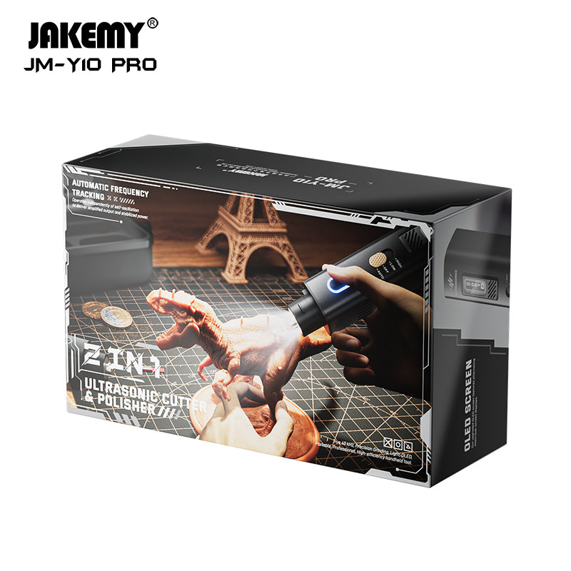 Cargue la imagen en el visor de la galería, JAKEMY 2-in-1 Ultrasonic Cutter &amp; Polisher – High-Power Precision Cutting and Polishing for Much Material
