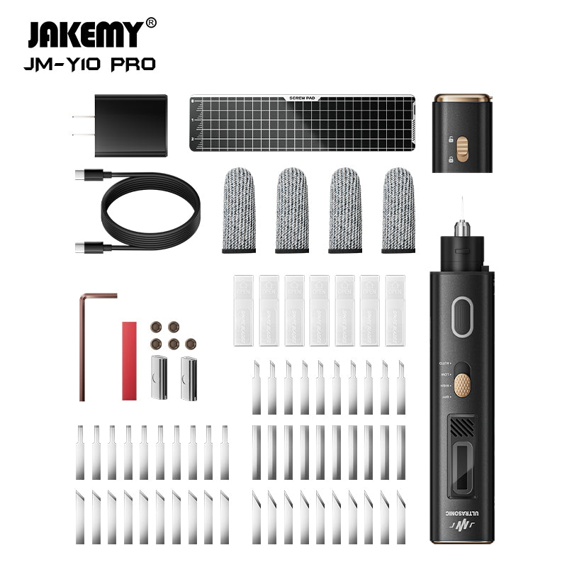 Cargue la imagen en el visor de la galería, JAKEMY 2-in-1 Ultrasonic Cutter &amp; Polisher – High-Power Precision Cutting and Polishing for Much Material
