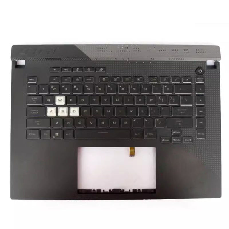 Cargue la imagen en el visor de la galería, ASUS ROG Strix Scar 15 G533 G533QM G533QR G533QS - Palmrest Keyboard Frame With Back Light US Layout Replacement Parts - Polar Tech Australia
