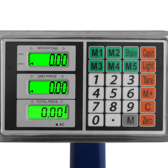 Digital Electronic Platform Scales Battery Powered Rechargeable Foldable Max 150KG