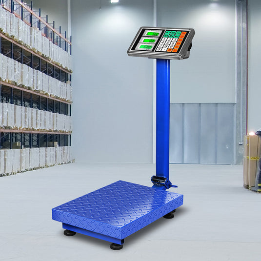 Digital Electronic Platform Scales Battery Powered Rechargeable Foldable Max 150KG