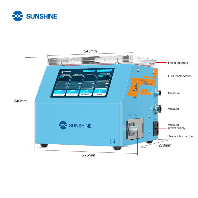 Load image into Gallery viewer, [SUNSHINE L4] Mini Intelligent Laminating &amp; De-Bubble Machine - Polar Tech Australia
