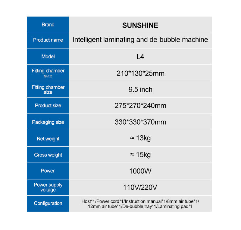Load image into Gallery viewer, [SUNSHINE L4] Mini Intelligent Laminating &amp; De-Bubble Machine - Polar Tech Australia
