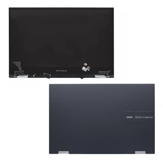 [Front Part Assembly] ASUS Vivobook Go Flip 14" 14 Inch TP1400 TP1400K TP1400KA - Laptop HD FHD LCD Touch Digitiser Screen Assembly