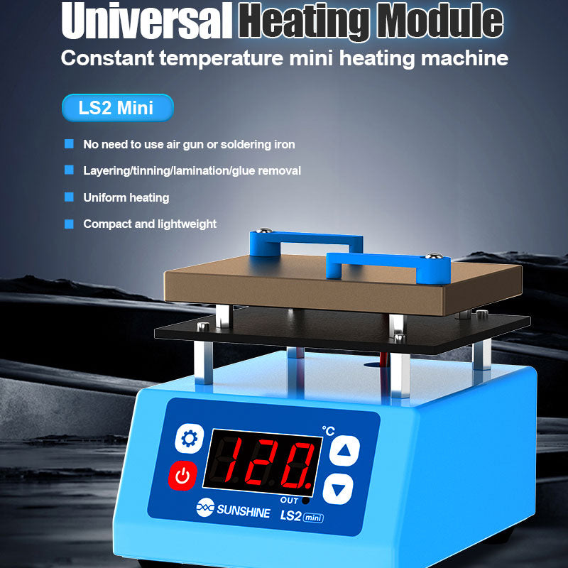 Cargue la imagen en el visor de la galería, [LS2 Mini] SUNSHINE Universal Heating Module Compact &amp; Efficient Preheating Platform for Mobile Repair - Polar Tech Australia
