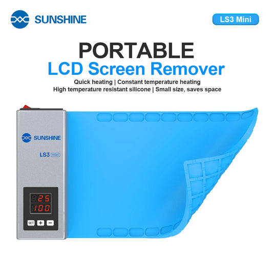 [LS3 Mini] SUNSHINE Portable Heating Pad LCD Screen Remover - Polar Tech Australia