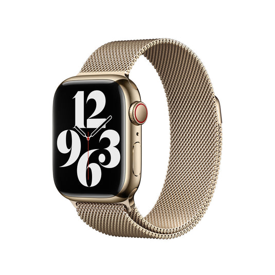 Apple Watch 1/2/3/4/5/SE/6/7/8/9 Stainless Steel Milanese Loop Magnet Watch Band Strap - Polar Tech Australia