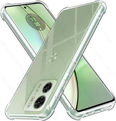 Motorola Moto Edge 40/Edge 2023  - AirPillow Cushion Transparent Soft Clear TPU Four Corners Protective Case - Polar Tech Australia