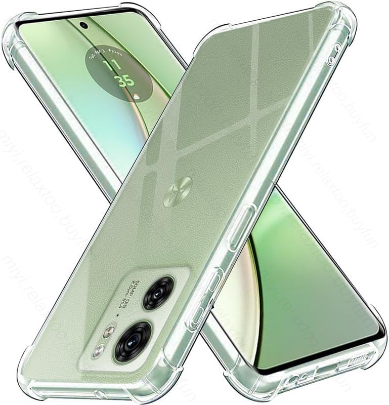 Load image into Gallery viewer, Motorola Moto Edge 40/Edge 2023  - AirPillow Cushion Transparent Soft Clear TPU Four Corners Protective Case - Polar Tech Australia
