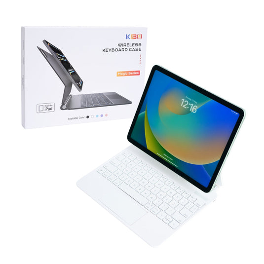 [KIBO Magic Keyboard] Apple iPad Air 4/5 & Pro 11“ & Air 11” M2/M3 (2024/2025) - Precision Multi-Touch Trackpad Magnetic Smart Wireless Keyboard Case With Backlit Keys