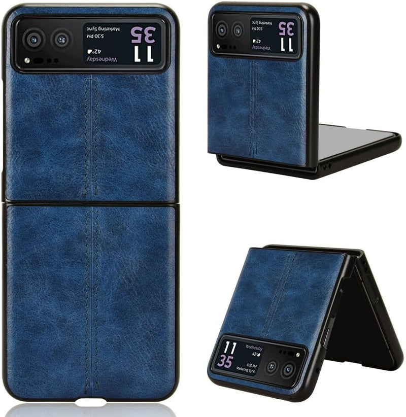 Load image into Gallery viewer, [Built-in Kickstand] Motorola Moto Razr 40/Razr 2023 - PU Leather Shockproof Heavy Duty Case - Polar Tech Australia
