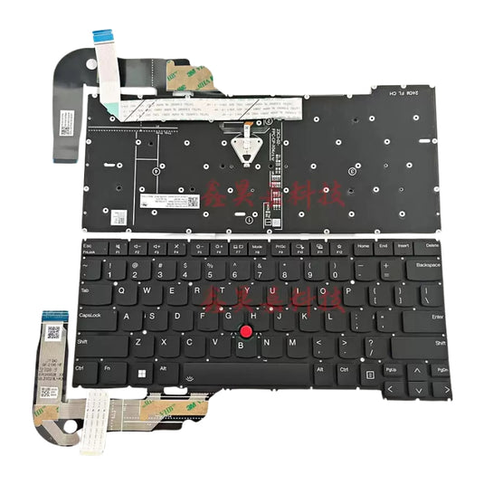 Lenovo ThinkPad P1 Gen 7 / X1 Extreme Gen 7 Series - Laptop Keyboard With Backlit US Layout