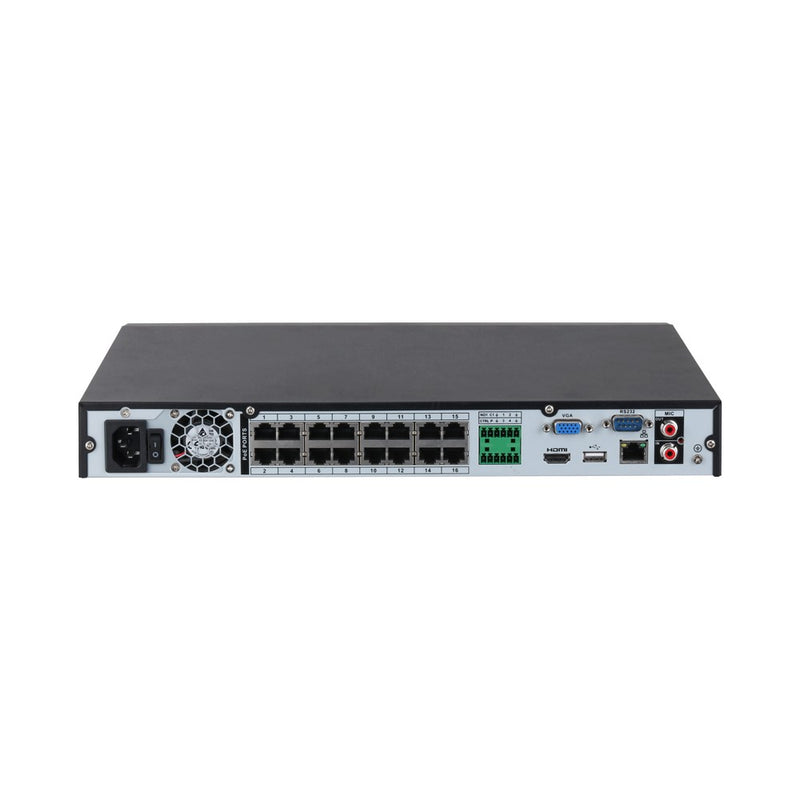 Chargez l&#39;image dans la visionneuse de la galerie, [DHI-NVR4216-16P-AI/ANZ-4TB] Dahua WizSense AI Series 16 Channel NVR with 16 PoE Ports 2 HDD Bays installed with 1x 4TB HDD
