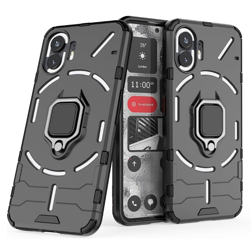 Load image into Gallery viewer, [Built-in Stand] Nothing Phone (2) - Shockproof Military Grade Armor TPU Dual-Layer Full Body Case - Polar Tech Australia

