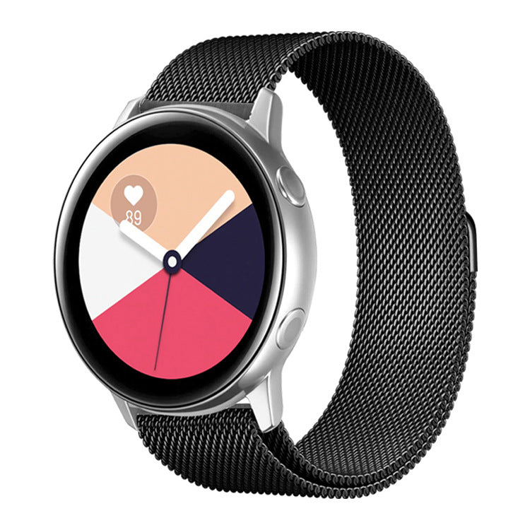 Cargue la imagen en el visor de la galería, Samsung Watch Stainless Steel 20mm &amp; 22mm Milanese Loop Magnet Magic Watch Band Strap - Polar Tech Australia
