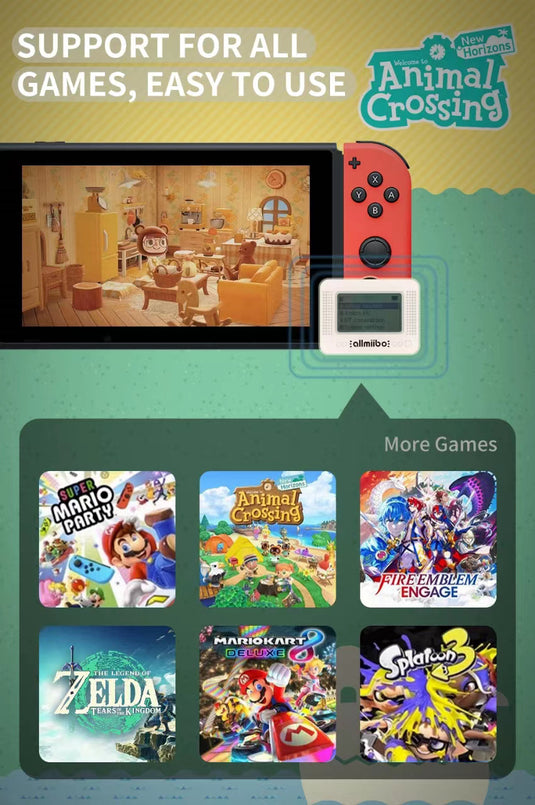 [AmiLoop] Amiibo Unlimited Smart Emulator NFC Tag Writer - Polar Tech Australia