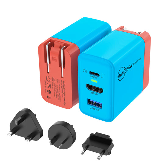 Switch Dock GaN Fast Charging HDMI Hub Portable Dock - Polar Tech Australia