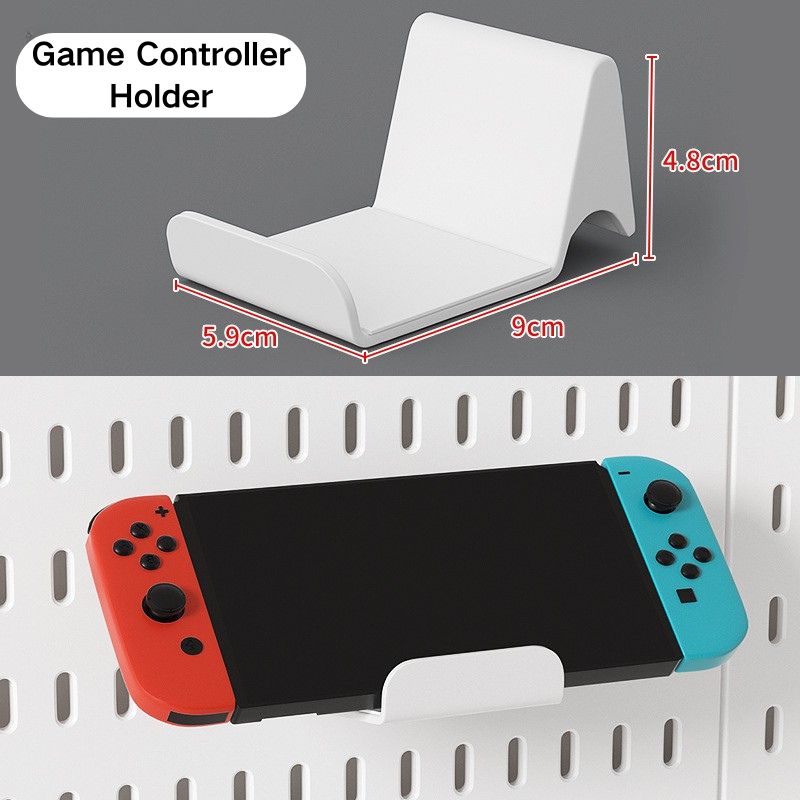 Cargue la imagen en el visor de la galería, Revamp Your Space With A Versatile Pegboard Kit - Effortlessly Organize Home, Office, And Gaming Setup With Customizable Hanging Solutions
