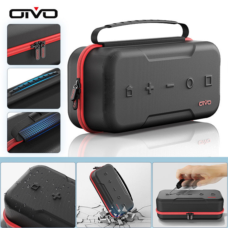 Cargue la imagen en el visor de la galería, [IV-SW188] Nintendo Switch OLED Carrying Case EVA Shockproof Handheld Storage Bag - Polar Tech Australia
