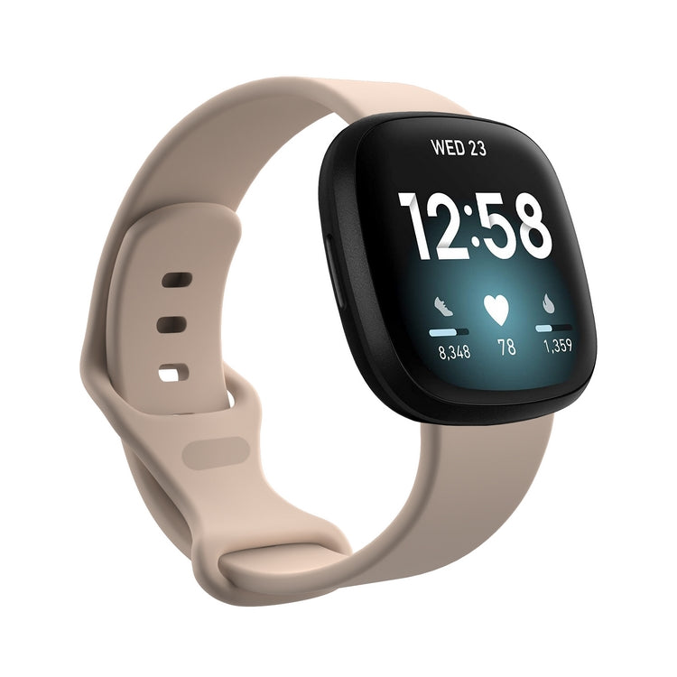 Cargue la imagen en el visor de la galería, Replacement Silicone Band for Fitbit Versa 3 / 4 / Sense  – Soft, Waterproof, Sport Wrist Strap - Polar Tech Australia
