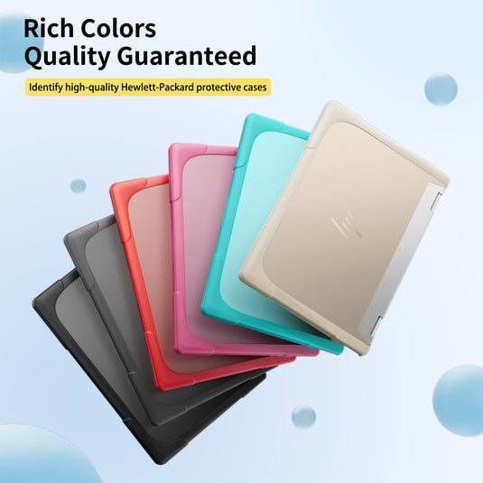 HP ENVY X360 14 14-inch (2024) Matte Transparent Cooling Stand and Shockproof Case - Polar Tech Australia