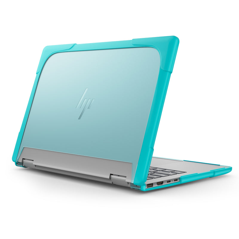 Load image into Gallery viewer, HP ENVY X360 14 14-inch (2024) Matte Transparent Cooling Stand and Shockproof Case - Polar Tech Australia
