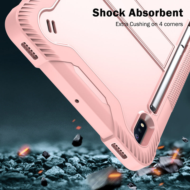 Load image into Gallery viewer, Samsung Galaxy Tab S7 Plus/S8 Plus/S7 FE/S9 Plus/S9 FE Plus - Heavy Duty Defender Armor Drop Proof Stand Case - Polar Tech Australia
