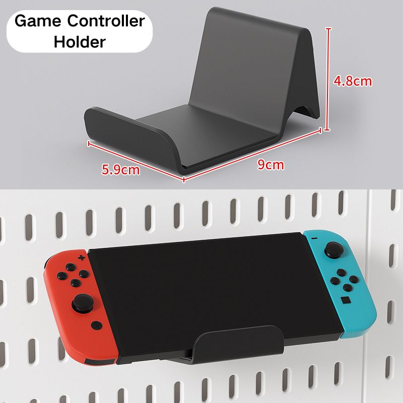 Cargue la imagen en el visor de la galería, Revamp Your Space With A Versatile Pegboard Kit - Effortlessly Organize Home, Office, And Gaming Setup With Customizable Hanging Solutions
