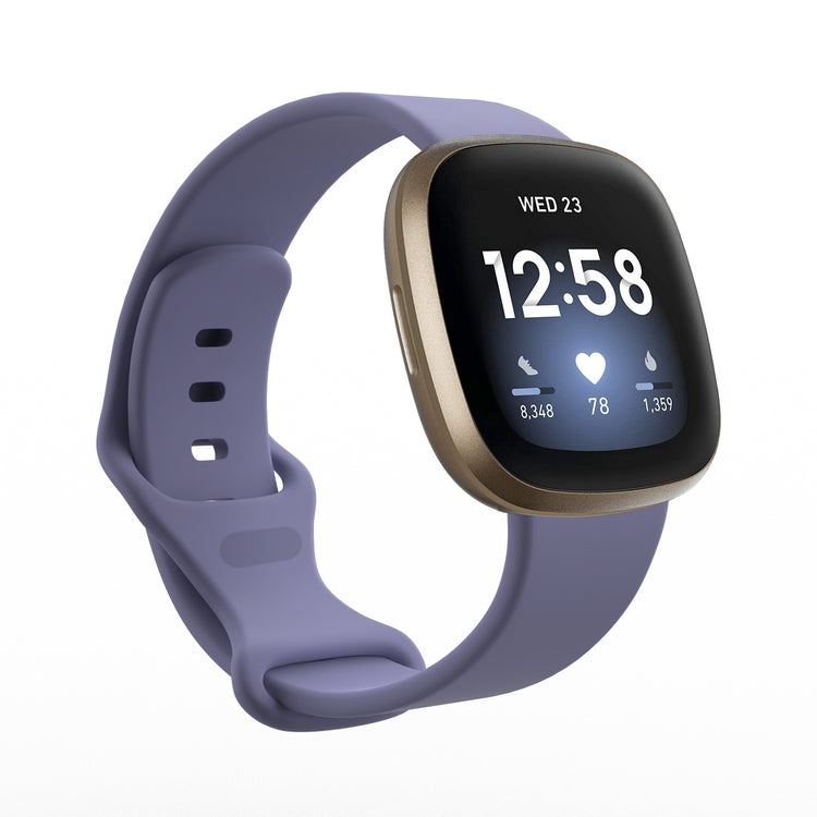 Cargue la imagen en el visor de la galería, Replacement Silicone Band for Fitbit Versa 3 / 4 / Sense  – Soft, Waterproof, Sport Wrist Strap - Polar Tech Australia
