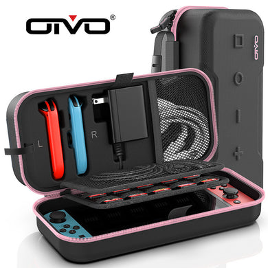 [IV-SW188] Nintendo Switch OLED Carrying Case EVA Shockproof Handheld Storage Bag - Polar Tech Australia