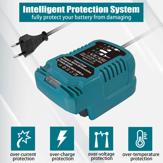 Replacement Mini Charger For Makita 18V Tool Battery - Polar Tech Australia
