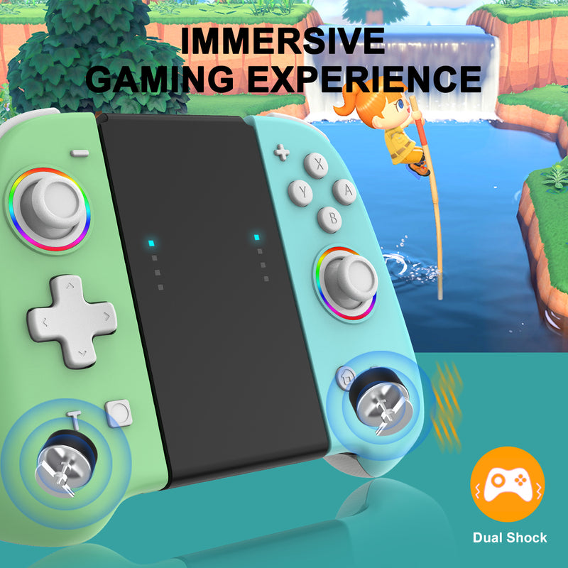Chargez l&#39;image dans la visionneuse de la galerie, Nintendo Switch Joy-Con Controllers Pair with RGB Lighting - Polar Tech Australia
