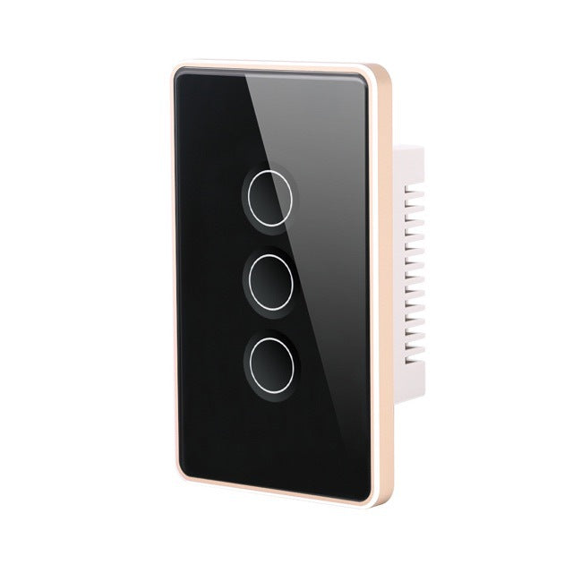 Chargez l&#39;image dans la visionneuse de la galerie, [TUYA Smart Home][SAA Approved] TUYA WiFi Smart Touch Switch Home Light  Remote AU Versione Control 1/2/3/4 Gang Wall Switch Metal Panel - Polar Tech Australia
