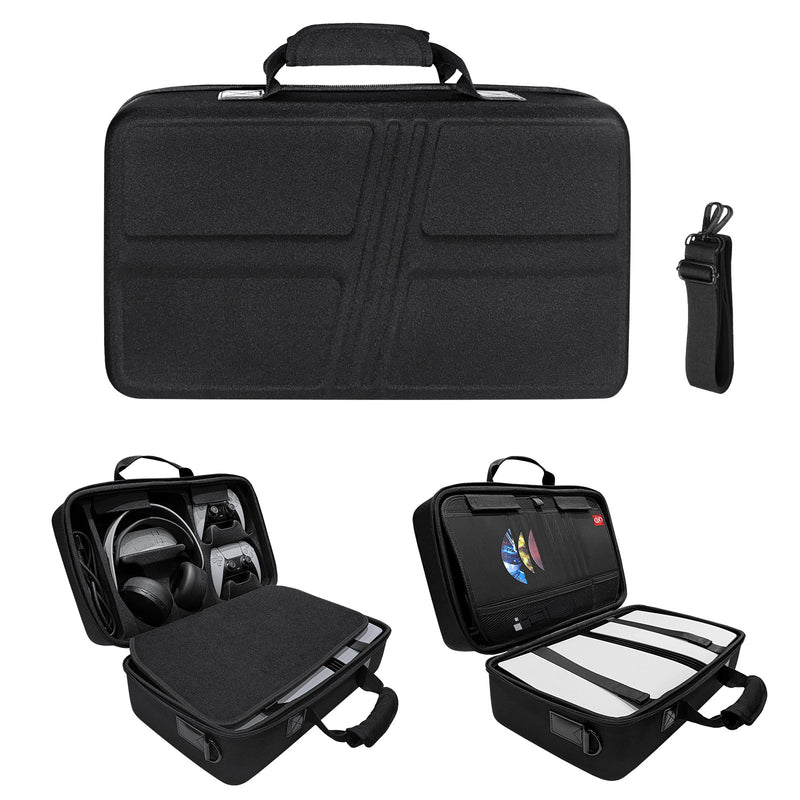 Load image into Gallery viewer, SONY PlayStation PS5 Pro &amp; PS5 Slim - Heavy Duty All-in-one Multifunction Durable Carry Box Travel Storage Suitcase
