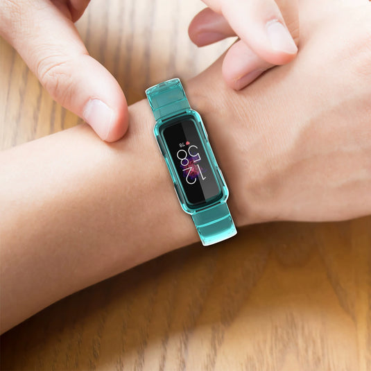 Clear One-Piece Band for Fitbit Luxe / Inspire HR / Inspire 2 / Ace 2 / Ace 3