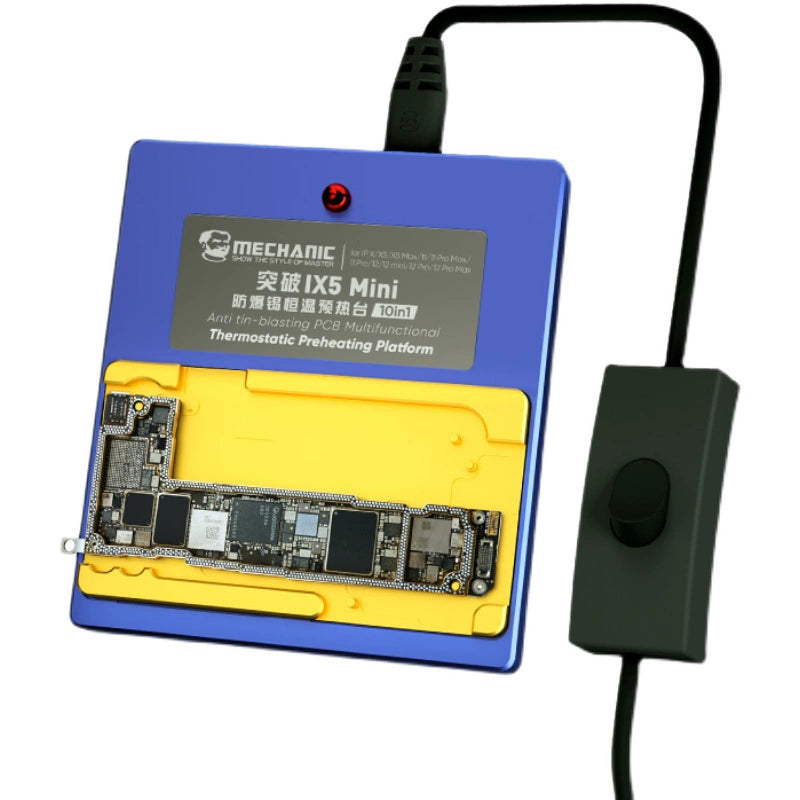 Cargue la imagen en el visor de la galería, Mechanic IX5 Mini Anti Tin-Blasting Thermostatic Preheating Platform For X-12PM (10-in-1) - Polar Tech Australia
