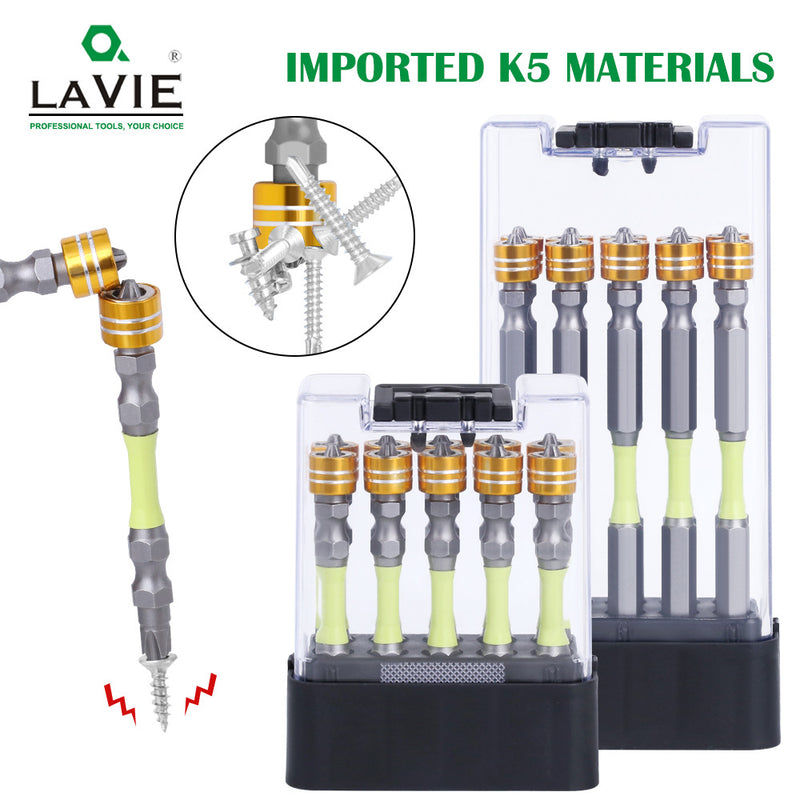 Cargue la imagen en el visor de la galería, [10pcs/100mm] Dual Head Magnetic Suction Anti-Shock PH2 Phillips Impact Driver Bit Set
