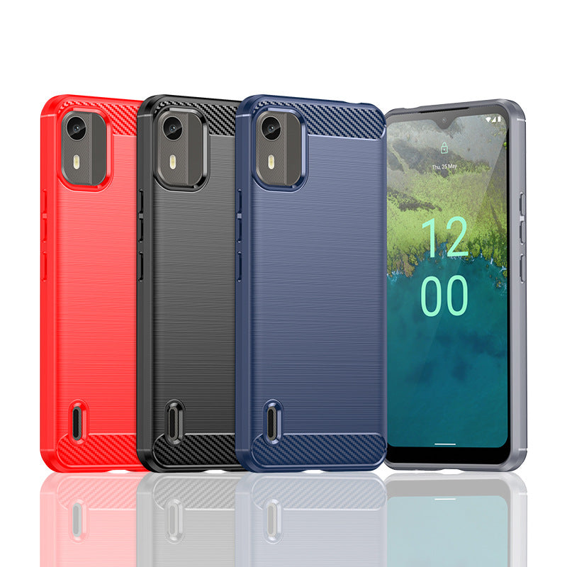 Chargez l&#39;image dans la visionneuse de la galerie, Nokia C12 Pro/C12/C12 Plus - Shield Shockproof Rugged Heavy Duty Case With 2PC 9HD Tempered Glass Screen Protector - Polar Tech Australia
